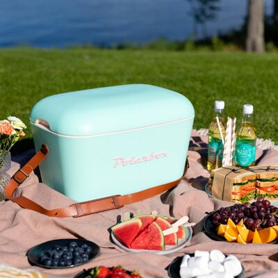 Polarbox kylmälaukku 20L tummanvihreä (mustalla tekstillä)